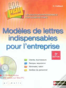 Capa do artigo Modeles De Lettres Indispensables Pour L'Entreprise + Cd Rom -Sos Bureau- 2007