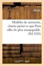 Modeles De Serrurerie Edition 1826 - Preview