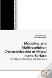 Capa do artigo Modeling And Multiresolution Characterization Of Micro/Nano Surface