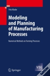 Capa do artigo Modeling And Planning Of Manufacturing Processes