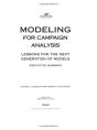 Modeling For Campaign Analysis - Preview