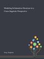 Modeling Information Structure In A Cros - Preview