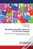 Modeling Quality Issues In Curriculum Design