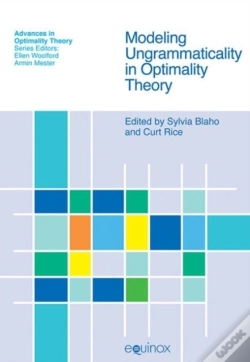 Capa do artigo Modeling Ungrammaticality In Optimality Theory