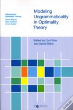 Capa do artigo Modeling Ungrammaticality In Optimality Theory