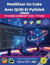 Capa do artigo Modéliser Un Cube Avec Qt3d Et Pyside6 : Niveau Débutant (Ed 2026)