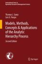 Models, Methods, Concepts & Applications Of The Analytic Hierarchy Process - Preview