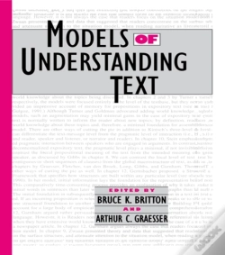 Capa do artigo Models Of Understanding Text