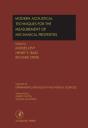 Modern Acoustical Techniques For The Measurement Of Mechanical Properties - Preview
