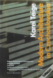Capa do artigo Modern Architecture In Czechoslovakia And Other Writings