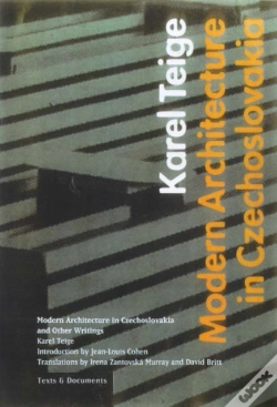 Capa do artigo Modern Architecture In Czechoslovakia And Other Writings