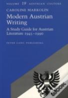 Modern Austrian Writing