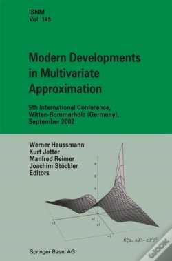 Capa do artigo Modern Developments In Multivariate Approximation