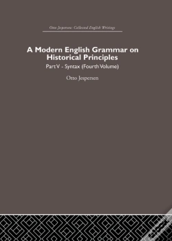 Capa do artigo Modern English Grammar On Historical Principles