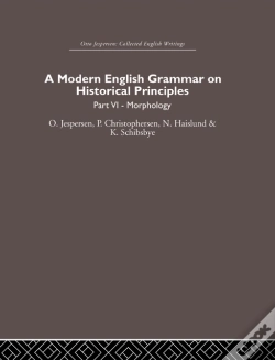 Capa do artigo Modern English Grammar On Historical Principles
