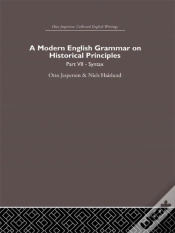 Capa do artigo Modern English Grammar On Historical Principles