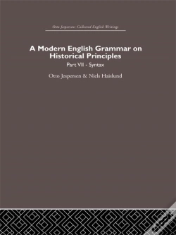 Capa do artigo Modern English Grammar On Historical Principles