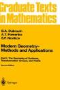 Modern Geometry - Methods And Applicationsgeometry Of Surfaces, Transformation Groups, And Fields - Preview