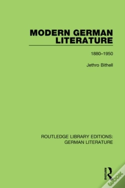 Capa do artigo Modern German Literature