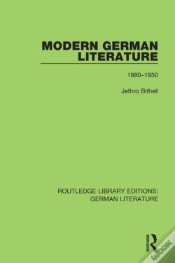 Capa do artigo Modern German Literature
