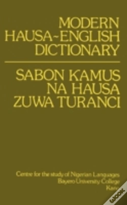 Capa do artigo Modern Hausa-English Dictionary