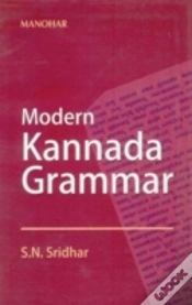 Capa do artigo Modern Kannada Grammar
