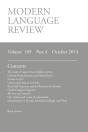 Modern Language Review (109: 4) October 2014 - Preview