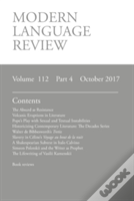 Modern Language Review (112