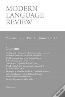 Capa do artigo Modern Language Review (112