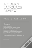 Modern Language Review (113