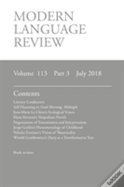 Capa do artigo Modern Language Review (113