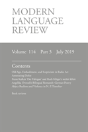 Modern Language Review (114 - Preview