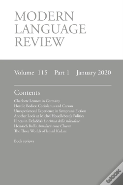 Capa do artigo Modern Language Review (115
