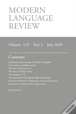 Capa do artigo Modern Language Review (115