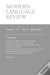 Capa do artigo Modern Language Review (117