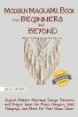 Modern Macrame Book For Beginners And Beyond - Preview