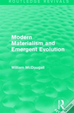 Capa do artigo Modern Materialism And Emergent Evolution