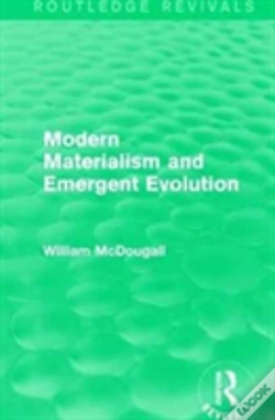 Capa do artigo Modern Materialism And Emergent Evolution
