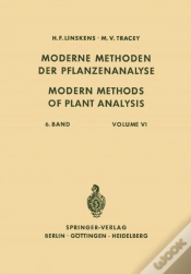 Capa do artigo Modern Methods Of Plant Analysis / Moderne Methoden Der Pflanzenanalyse