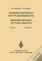 Modern Methods Of Plant Analysis / Moderne Methoden Der Pflanzenanalyse