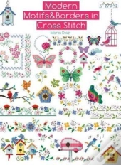 Modern Motifs & Borders In Cross Stitch