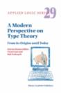 Modern Perspective On Type Theory - Preview