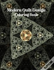 Modern Quilt Design Coloring Book
