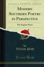Modern Southern Poetry In Perspective - Preview