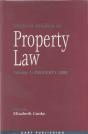 Modern Studies In Property Law - Volume 1 - Preview