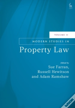 Capa do artigo Modern Studies In Property Law, Volume 11