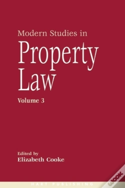 Capa do artigo Modern Studies In Property Law - Volume 3