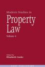 Modern Studies In Property Law - Volume 4 - Preview
