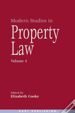 Capa do artigo Modern Studies In Property Law - Volume 4