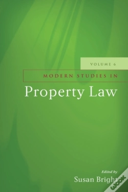 Capa do artigo Modern Studies In Property Law - Volume 6